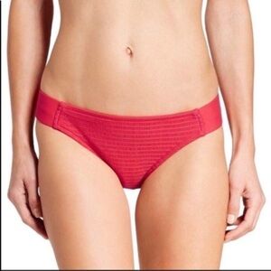 Mossimo Red Cheeky Bikini Bottoms
